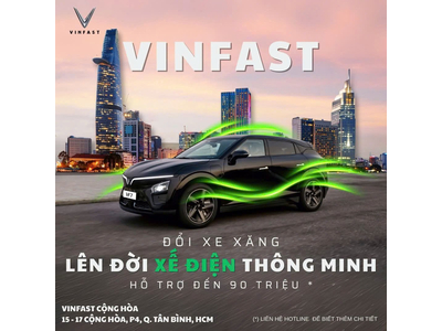 VinFast Triển Khai Chương Trình Thu Xe Xăng – Đổi Xe Điện Ưu Đãi Đến 5%