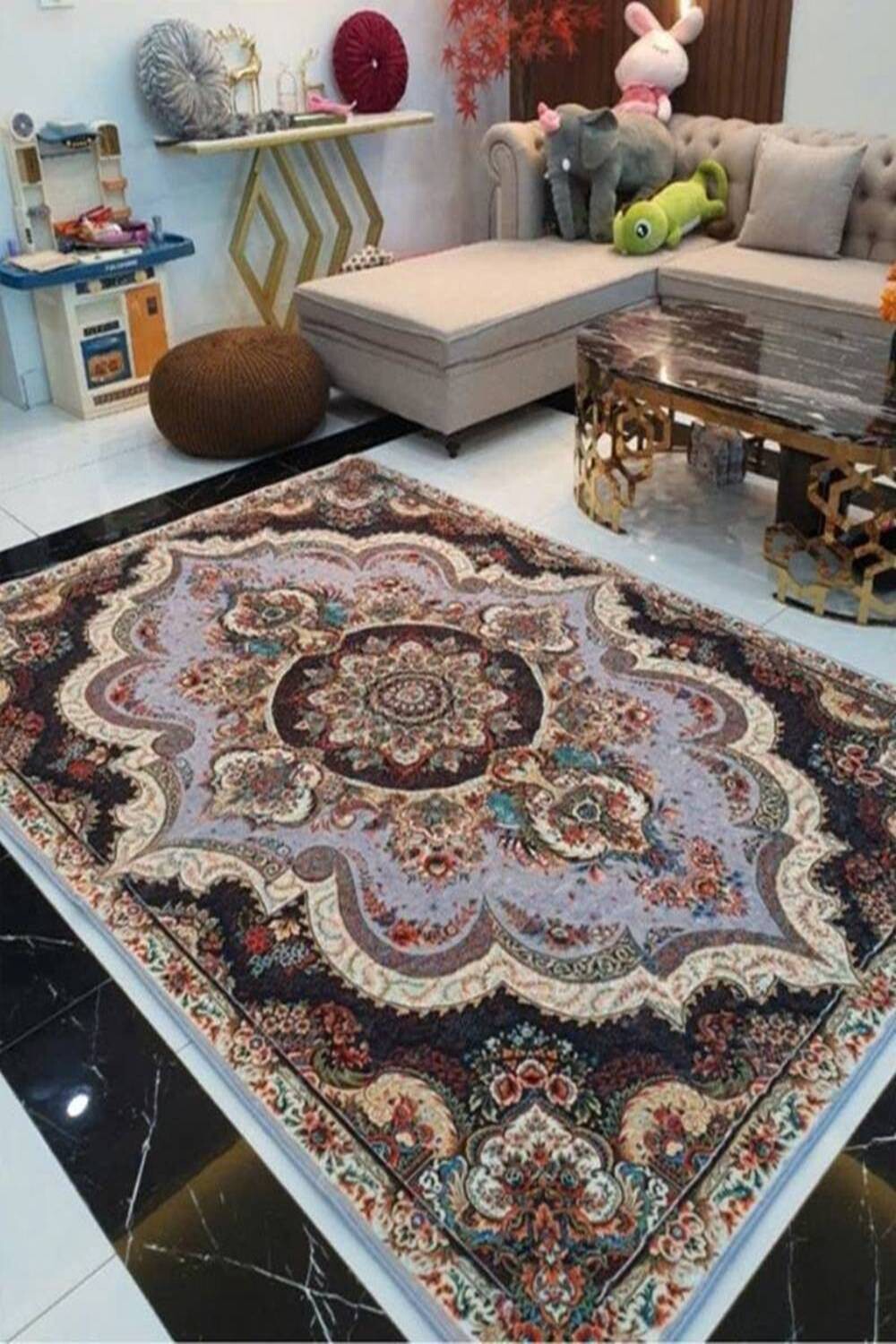 Thảm phòng khách DLUXURY VINTAGE