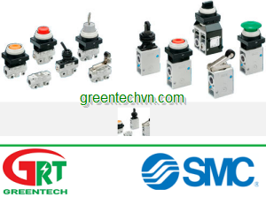 Mechanically-operated valve / for air / 2/3-way max. 1 MPa | VM100, 200 series | SMC Vietnam