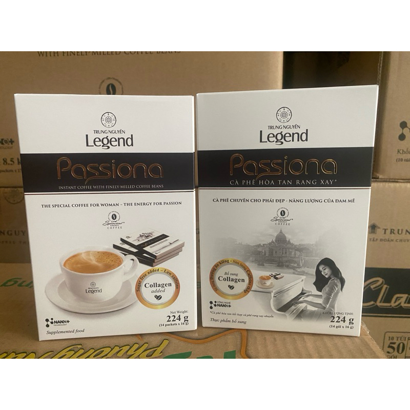 Cà Phê Legend Passiona 4in1 Trung Nguyên - Cà Phê Cho Phái Đẹp
