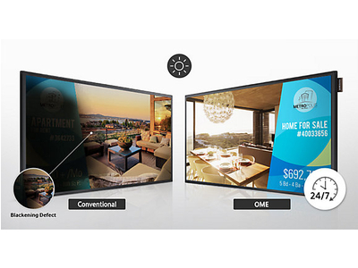 Màn Hình Hiển Thị Ngoài Trời OME Dòng 24 inch