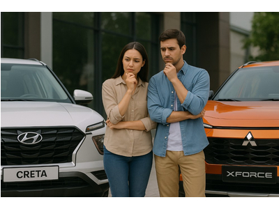 Vợ chồng chia phe chọn Mitsubishi Xforce hay Hyundai Creta: Người dùng nói gì sau khi cầm lái thực tế?