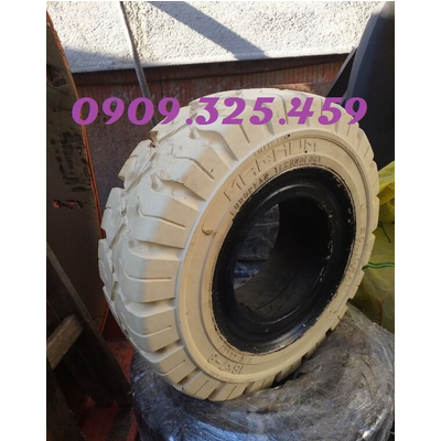 VỎ ĐẶC XE NÂNG 18x7-8 SOLIDEAL MÀU TRẮNG