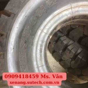 Vỏ đặc xe nâng 6.00-9 Deestone Thái Lan