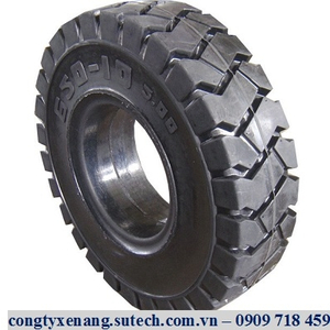 Vỏ đặc xe nâng 6.50-10