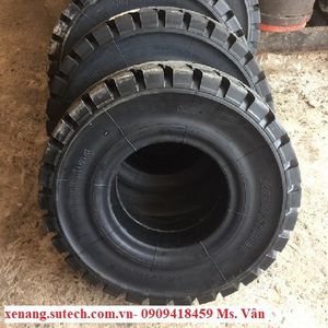 Vỏ đặc xe nâng 6.50-10 Brisgestone Nhật Bản