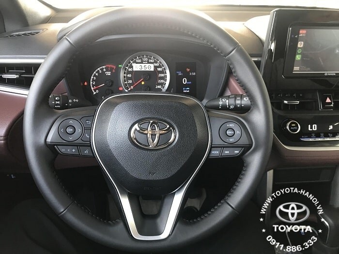 Vô lăng xe Toyota corolla Cross 1.8G 2023