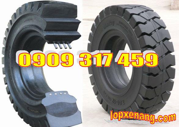 Vỏ xe nâng 8.25-15 Solitech Thái lan