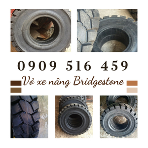 Lốp xe nâng đặc bridgestone nhật bản
