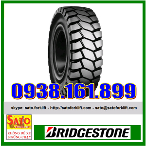 Vỏ xe nâng Bridgestone Nhật Bản size 500-8