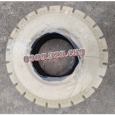 VỎ ĐẶC XE NÂNG 18x7-8 NEXEN MÀU TRẮNG