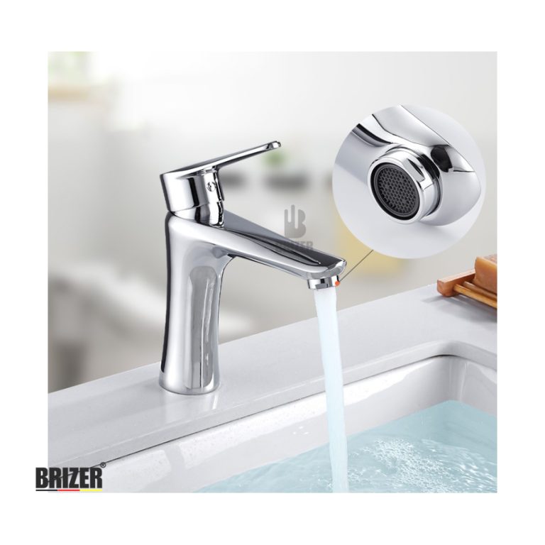 Vòi Lavabo Nóng Lạnh Mạ Crom/Niken Brizer BZ4411