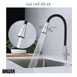 Vòi Rửa Chén Lạnh Inox 304 Brizer BZ2028