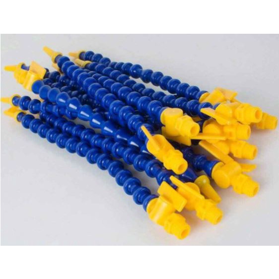 Vòi tưới nguội có khoá ren ống 1/4 inch, vòi tưới dung dịch trơn nguội 12mm, Vòi phun nước làm mát máy cắt dây, mài, doa