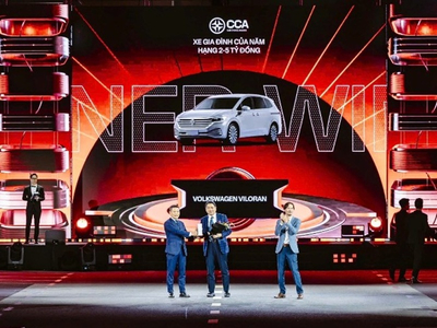 Volkswagen Viloran được bình chọn là “Xe Gia Đình Của Năm hạng 2-5 tỷ đồng” tại Car Choice Awards 2025.