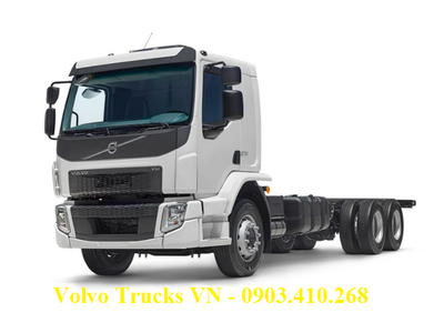 Xe 3 chân sát xi dài Volvo VM