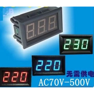 Vôn kế đo điện áp AC 30-500V