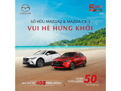 VUI HÈ HỨNG KHỞI - SỞ HỮU BỘ ĐÔI XE NHẬT VỚI ƯU ĐÃI TƯƠNG ĐƯƠNG 50% PHÍ TRƯỚC BẠ