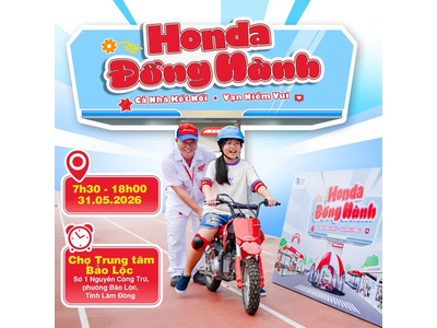 VUI LỄ THIẾU NHI - SĂN QUÀ CỰC ĐÃ CÙNG HONDA TẠI BẢO LỘC