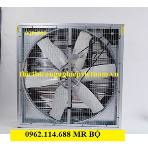 Quạt thông gió vuông TBF-900 cánh Pom khung tole