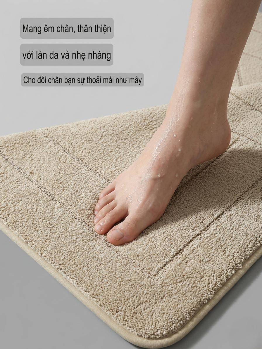 Thảm bếp cao cấp siêu mềm Kroom DULUXURY