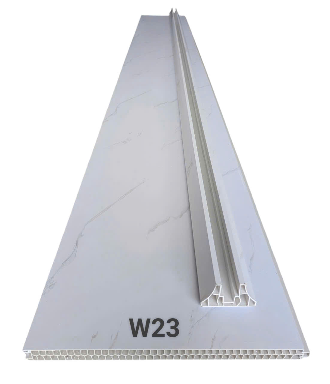 Tấm vách ngăn nhựa giả gỗ 2 mặt NT-DIVID-HM