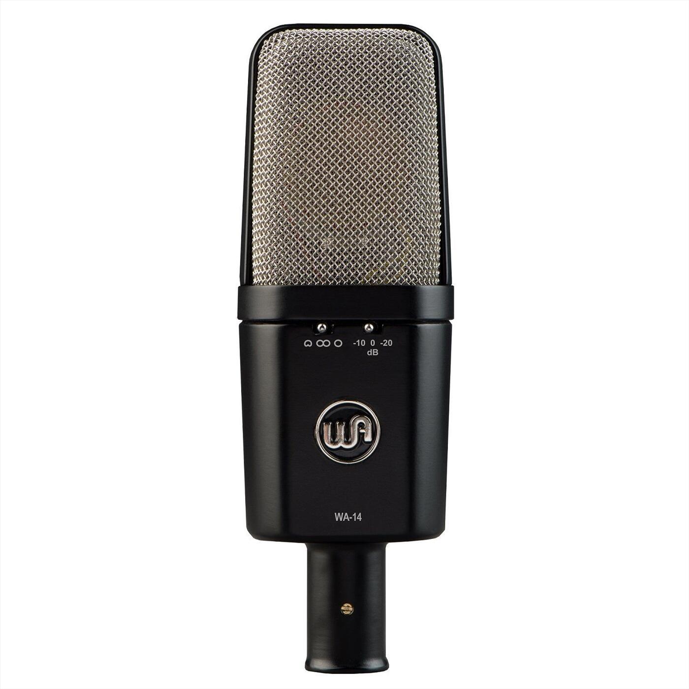Micro thu âm Warm Audio WA-14 Large-Diaphragm, Brass-Capsule Condenser Microphone