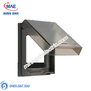 Mặt có nắp che mưa chuẩn BS - Model WBG8981-P