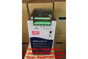Bộ nguồn mean well WDR-240-24, WDR-240-48