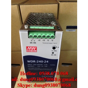 Bộ nguồn mean well WDR-240-24, WDR-240-48