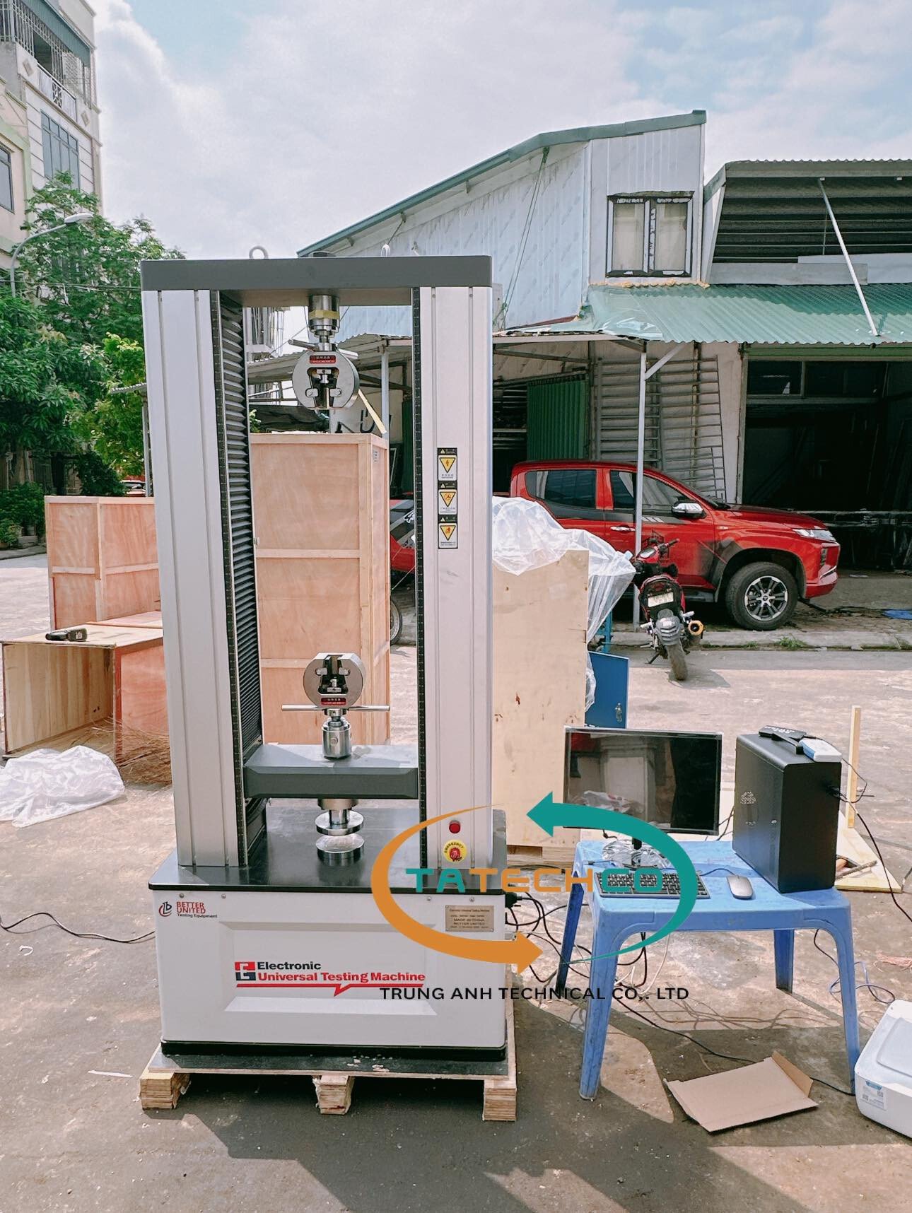 MÁY KIỂM TRA KÉO NÉN ĐA NĂNG 100KN -WDW-100A