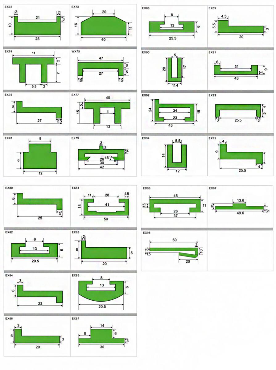 Wear Strips (Thanh trượt)