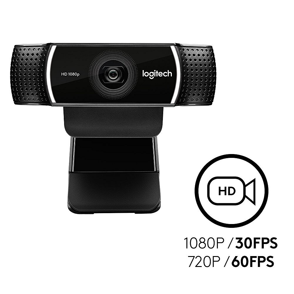 Webcam Logitech C922 Pro Stream, tặng phần mềm bản quyền XSplit Broadcaster