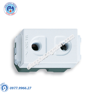 Ổ cắm đơn (dùng cho phích cắm tròn) - Model WEG1090SW
