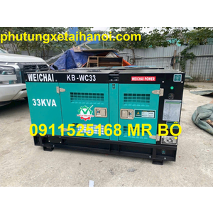 máy phát điện weichai 33kva chạy container lạnh