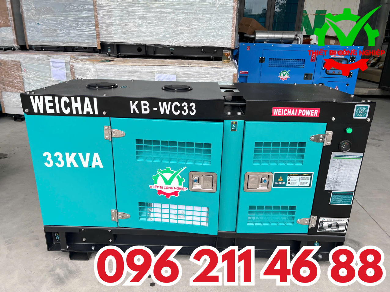 WEICHAI 33kVA – NHỎ GỌN, MẠNH MẼ, GIẢI PHÁP ĐIỆN ỔN ĐỊNH CHO MỌI NHU CẦU