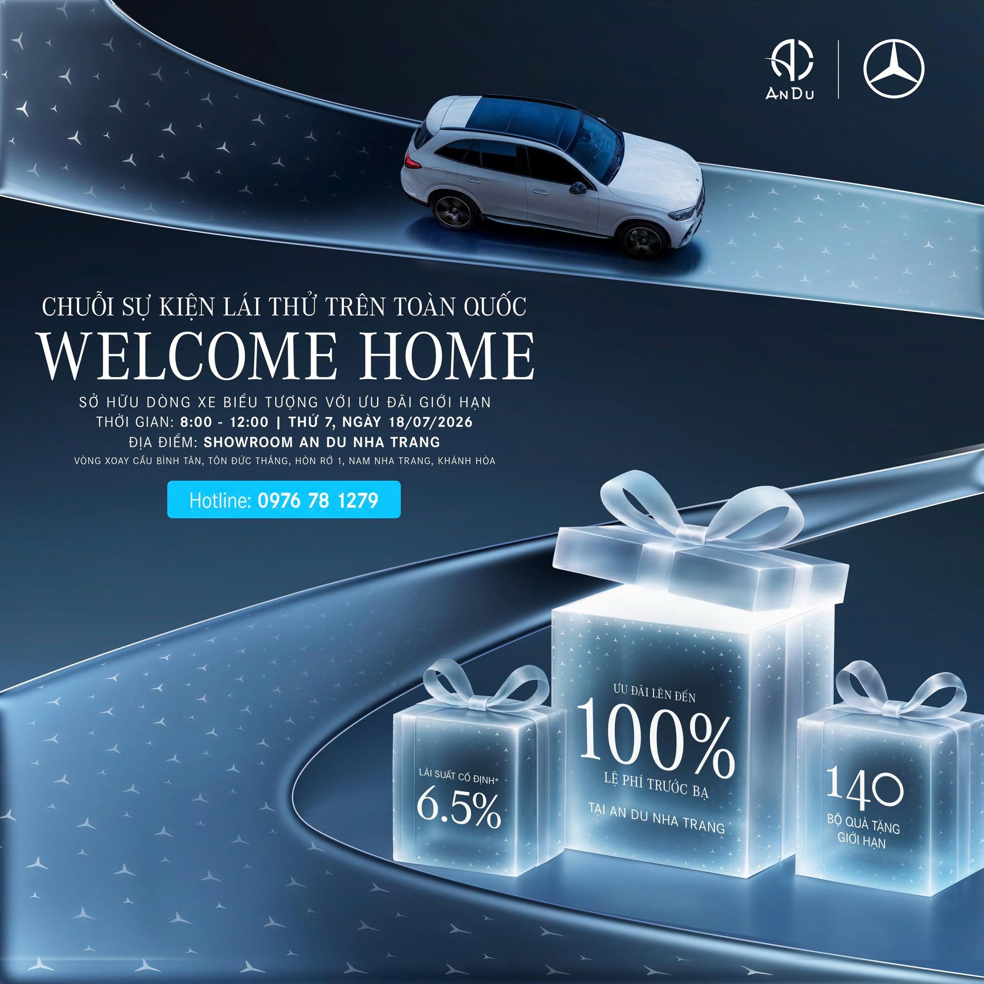 WELCOME HOME - SỞ HỮU DÒNG XE BIỂU TƯỢNG VỚI ƯU ĐÃI GIỚI HẠN TẠI AN DU NHA TRANG