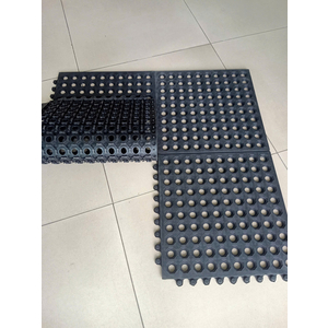 Thảm cao su chống trơn trượt dạng lắp ghép - WG 8040 - ĐEN