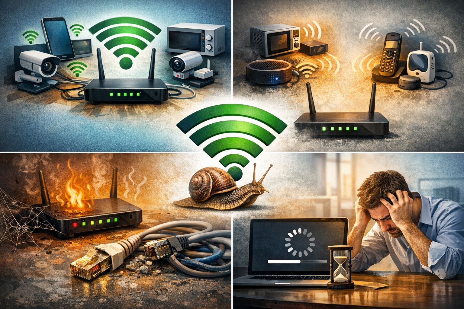 Wifi Đầy Sóng Nhưng Mạng Vẫn Chậm Lý Do Không Phải Internet