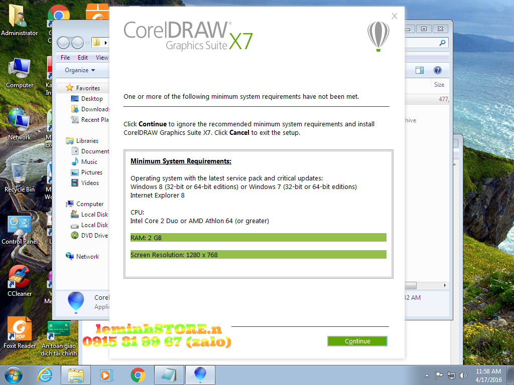 Hướng dẫn cài đặt CorelDRAW X7 x32/x64 Full Crack