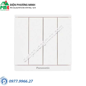 Bộ 4 công tắc B 1 chiều Moderva WMF507-VN