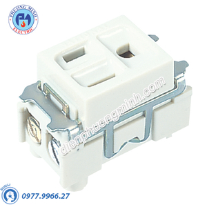 Ổ cắm đơn có dây nối đất - Model WN11017W