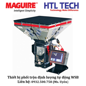 THIẾT BỊ ĐỊNH LƯỢNG PHỐI TRỘN NGUYÊN LIỆU TỰ ĐỘNG - MAGUIRE GRAVIMETRIC BLENDER WSB-MB