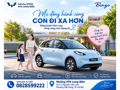 💜 WULING BINGO – MẸ CÙNG CON, ĐỒNG HÀNH ĐI XA HƠN