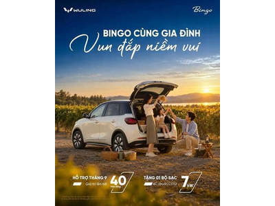 Wuling Bingo: Xe Điện Gia Đình Với Khoang Hành Lý 1.240L Cho Chuyến Dã Ngoại Trọn Vẹn