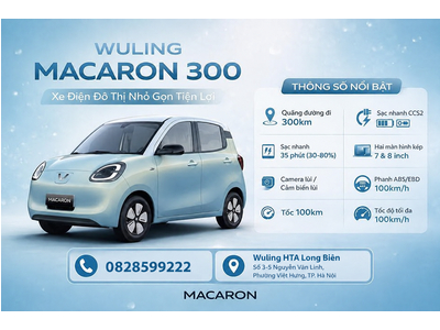 ✨ WULING MACARON – NHỎ GỌN, KHÁC BIỆT, DẪN ĐẦU XU HƯỚNG ✨