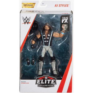 WWE AJ STYLES - ELITE TOP PICKS 2018 (ĐÃ KHUI HỘP TRƯNG BÀY Ở SHOP)