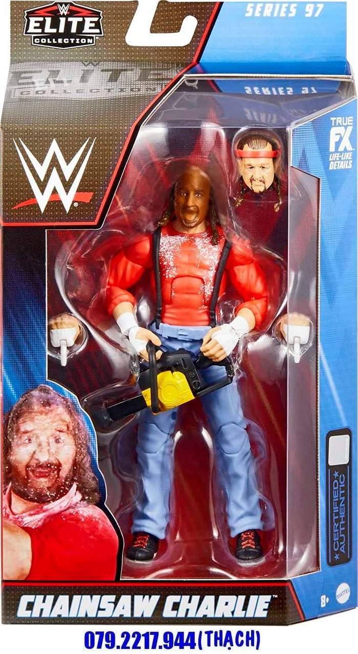 WWE CHAINSAW CHARLIE (TERRY FUNK) - ELITE 97