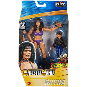 WWE CHYNA - ELITE WRESTLEMANIA 37 (BUILD-A-FIGURE PAUL ELLERING WITH ROCCO)