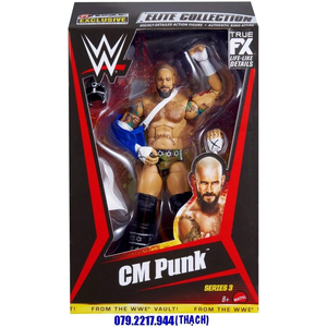 WWE CM PUNK (STRAIGHT EDGE SOCIETY) - ELITE FROM THE VAULT SERIES 3 (EXCLUSIVE)